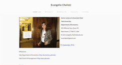 Desktop Screenshot of evachalioti.com