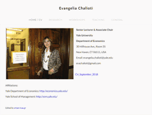 Tablet Screenshot of evachalioti.com